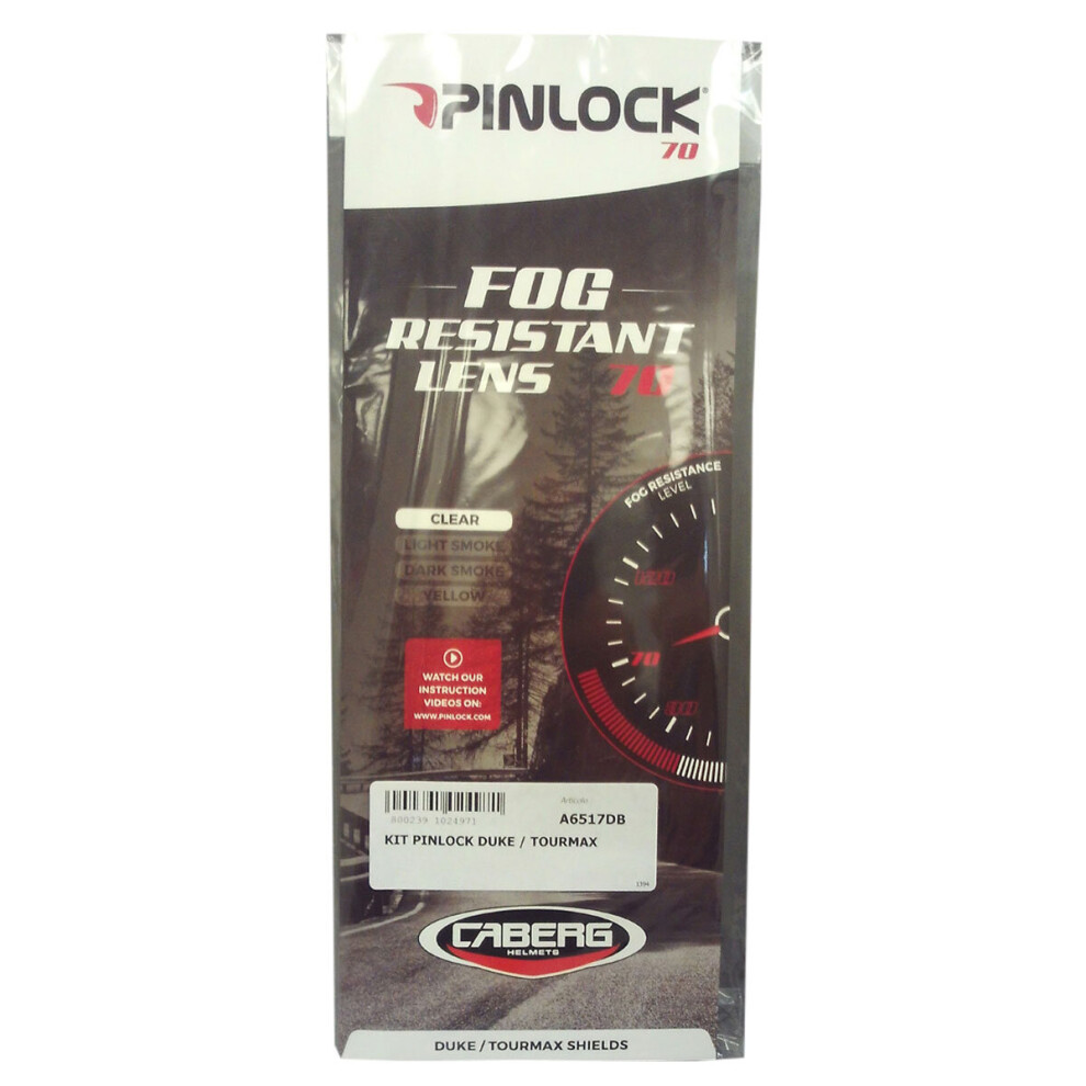 Caberg Pinlock For Duke / Tourmax Clear 8717591466536