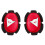 Dainese Pista Knee Sliders Red / White 1