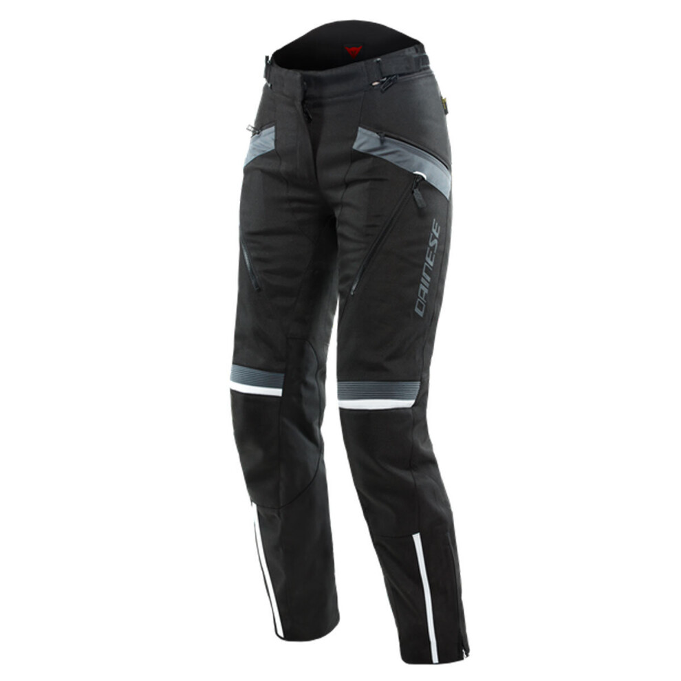 (6) Dainese Tempest 3 D-Dry Ladies Textile Trousers / / Ebony Black 8051019403346