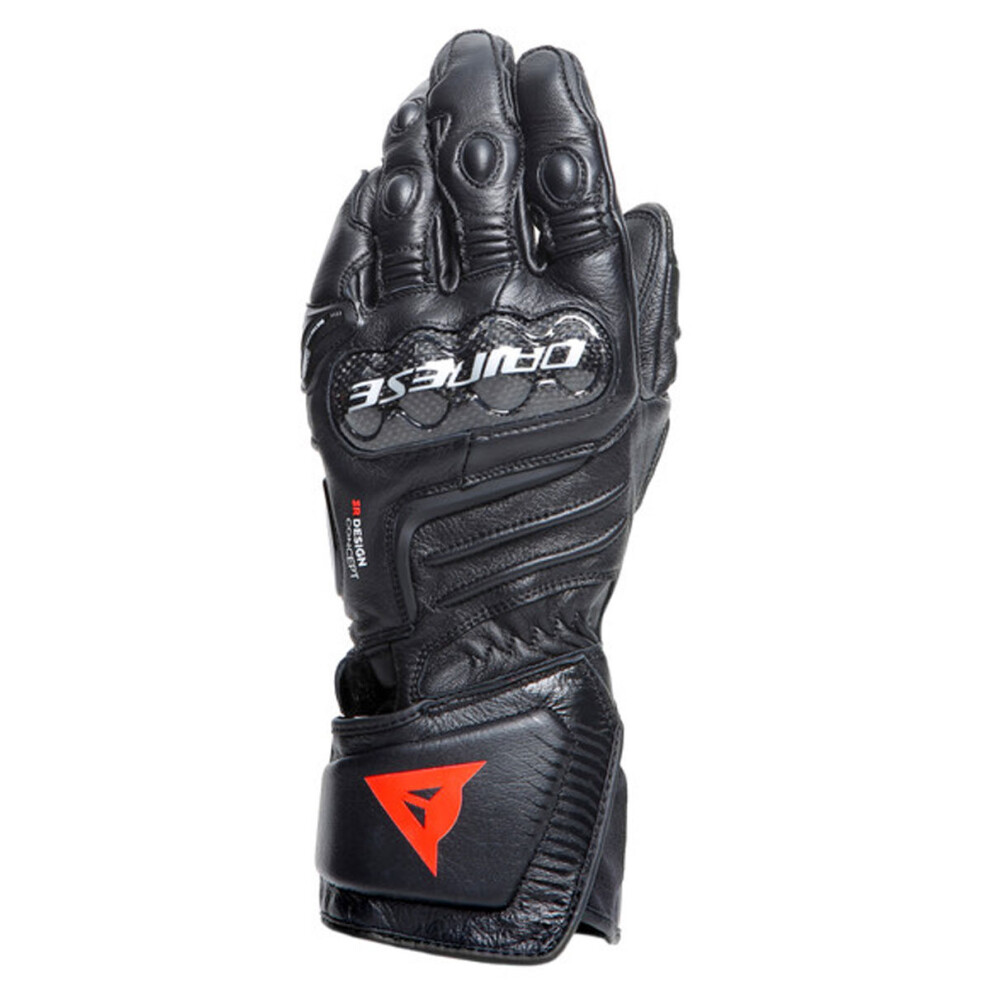 (2Xl) Dainese Carbon 4 Long Leather Gloves Black 8051019425867