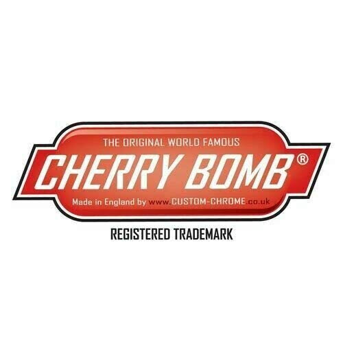 Cherry Bomb Universal Performance Exhaust Back Box Fits Fiat 2