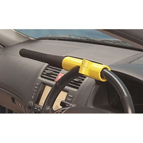 Steering Wheel Lock To Fit Fiat 500 X Baseball Bat Style Compact Visible