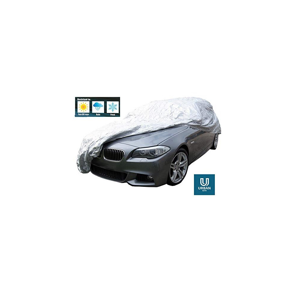 Water Resistant Full Car Cover To Fit Peugeot 107 Protect From Snow Ice Birds 5059531480510
