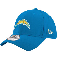 New Era LA Chargers 9FORTY Blue Adjustable Cap - Official Front Logo, Curved Visor & Strapback