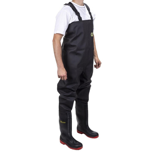Amblers Safety Danube Chest Safety Wader Black 1