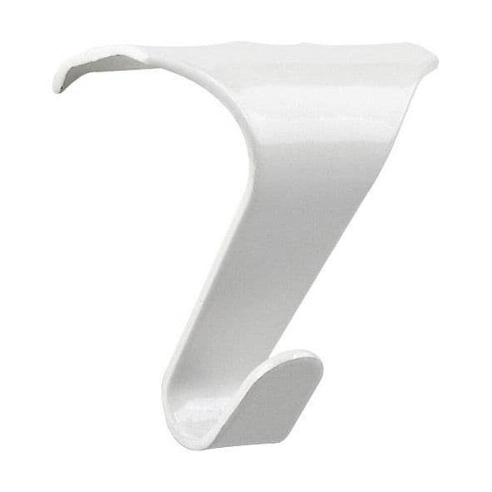 (PACK OF 2) Taskar Large White Picture Rail Hooks