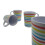 Caravan Camping Melamine Dinner Set 16pc (Picnic BBQ Outdoor Rainbow) 7