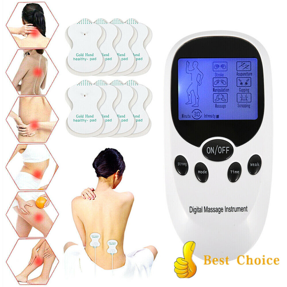 Bedee Tens Unit Muscle Stimulator, 6 Massage Mode Tens Ems Device Massager