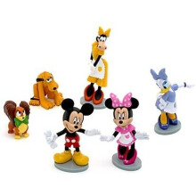 Mickey Mouse Clubhouse Figurine Play Set -- 6-Pc