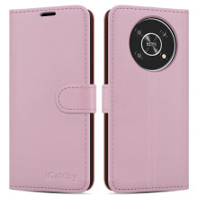 (Rose Gold) Honor Magic 4 Lite 5G Phone Wallet Leather Case