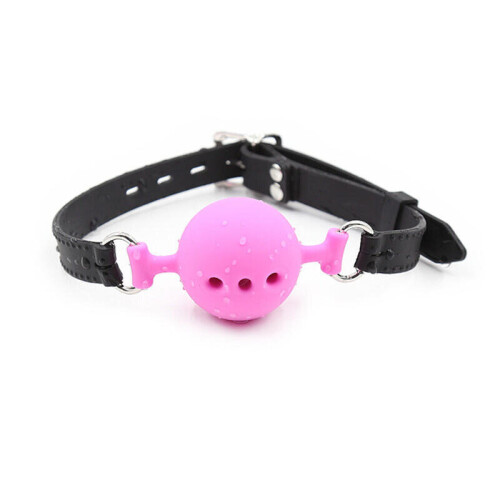 Silicone Ball Gag (Pink) 1