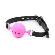 Silicone Ball Gag (Pink)