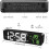 Digital Alarm Clock, Bedside Clock Dual Alarms, Mirror Surface, Snooze 3