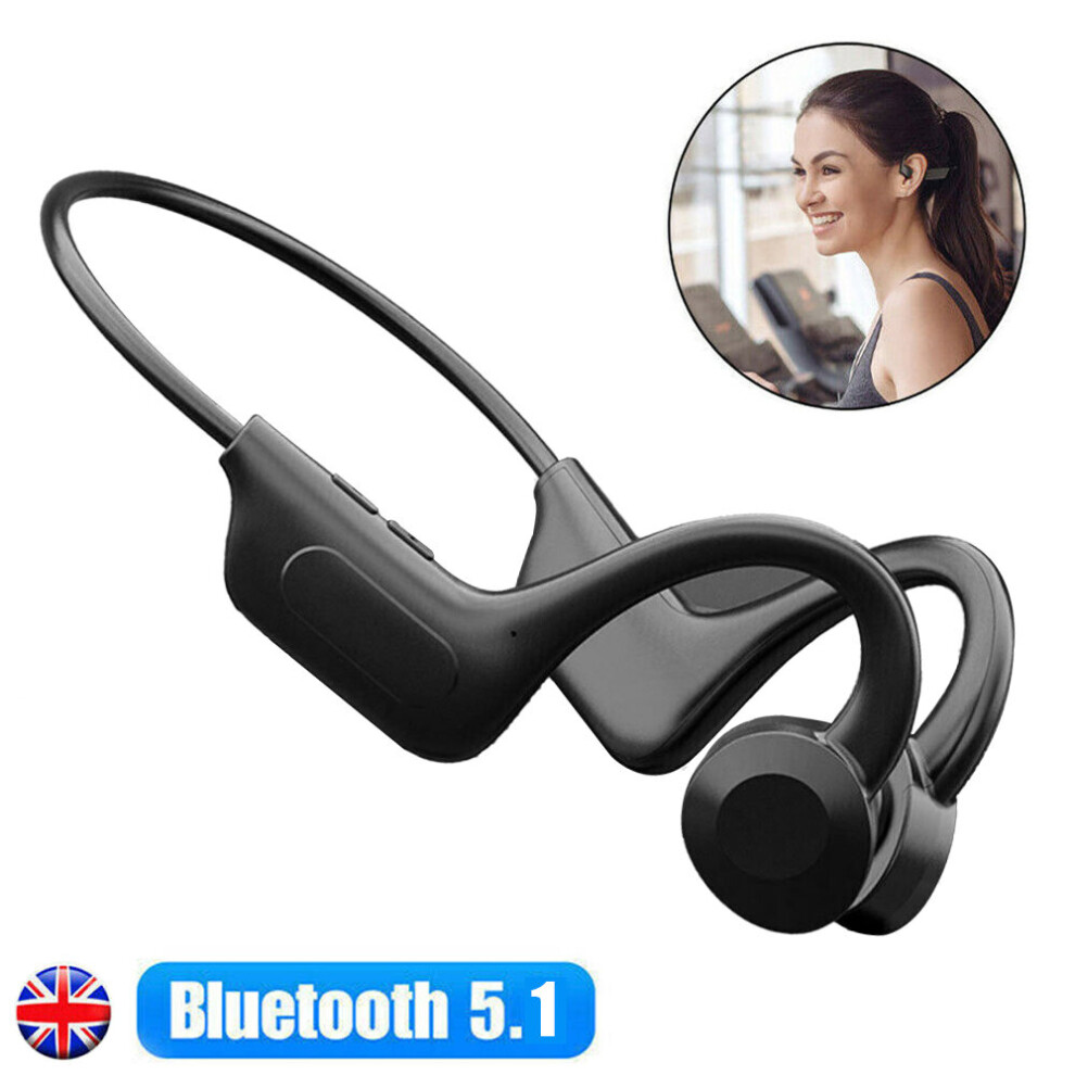 Bone Conduction Open-Ear Wireless Headphones | Bluetooth Headset