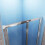 AICA (900mm) Bathroom Bi Fold Shower Enclosure 5mm DoorGlass 4