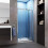 AICA (900mm) Bathroom Bi Fold Shower Enclosure 5mm DoorGlass 5
