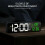 Digital Alarm Clock, Bedside Clock Dual Alarms, Mirror Surface, Snooze 11