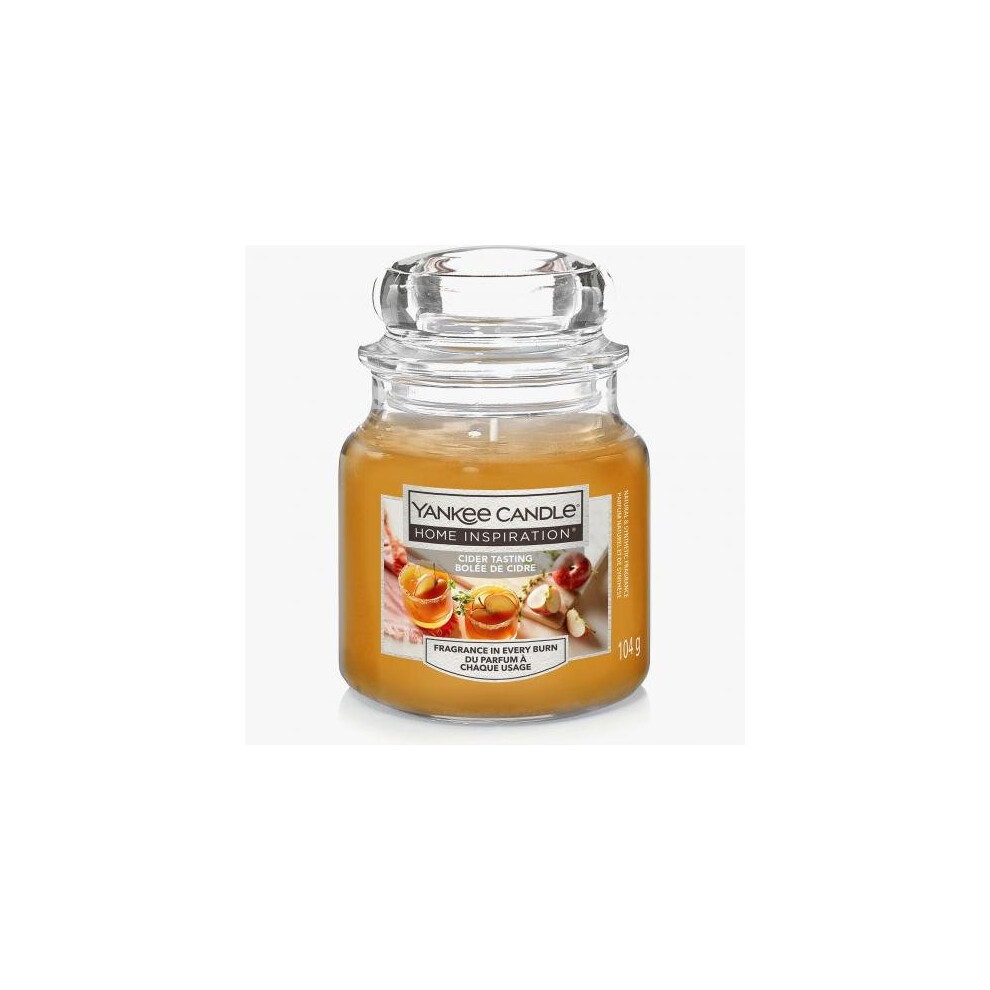 Yankee Candle Home Inspiration Small Jar Cider Tasting 3.7oz 104g