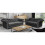Chesterfield 3 & 2 Seater Sofa Set Grey 1