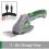 Gracious Gardens 2 in 1 3.6v Lithium Ion Cordless Hedge Trimmer 7