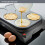 Quest Quest 35319 Mini Pancake Maker and Grill / 6 Non-Stick Moulds, Easy Use 6