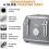 Tower Tower Stylish Renaissance 4 Slice Toaster, 1630W, Grey 5