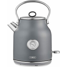 Tower Renaissance 1.7 Litre, 3kW Ultra-Fast Quiet Boil Kettle in Matt Grey