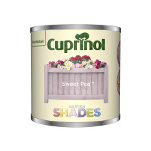 Cuprinol Garden Shades Tester Sweet Pea 125ml (5356007) - Opaque Matt Wood Stain for Fences, Sheds & Furniture