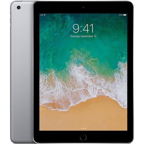 Refurbished Apple Apple iPad (5thGEneration) Wi-Fi, 128GB - Space Gray