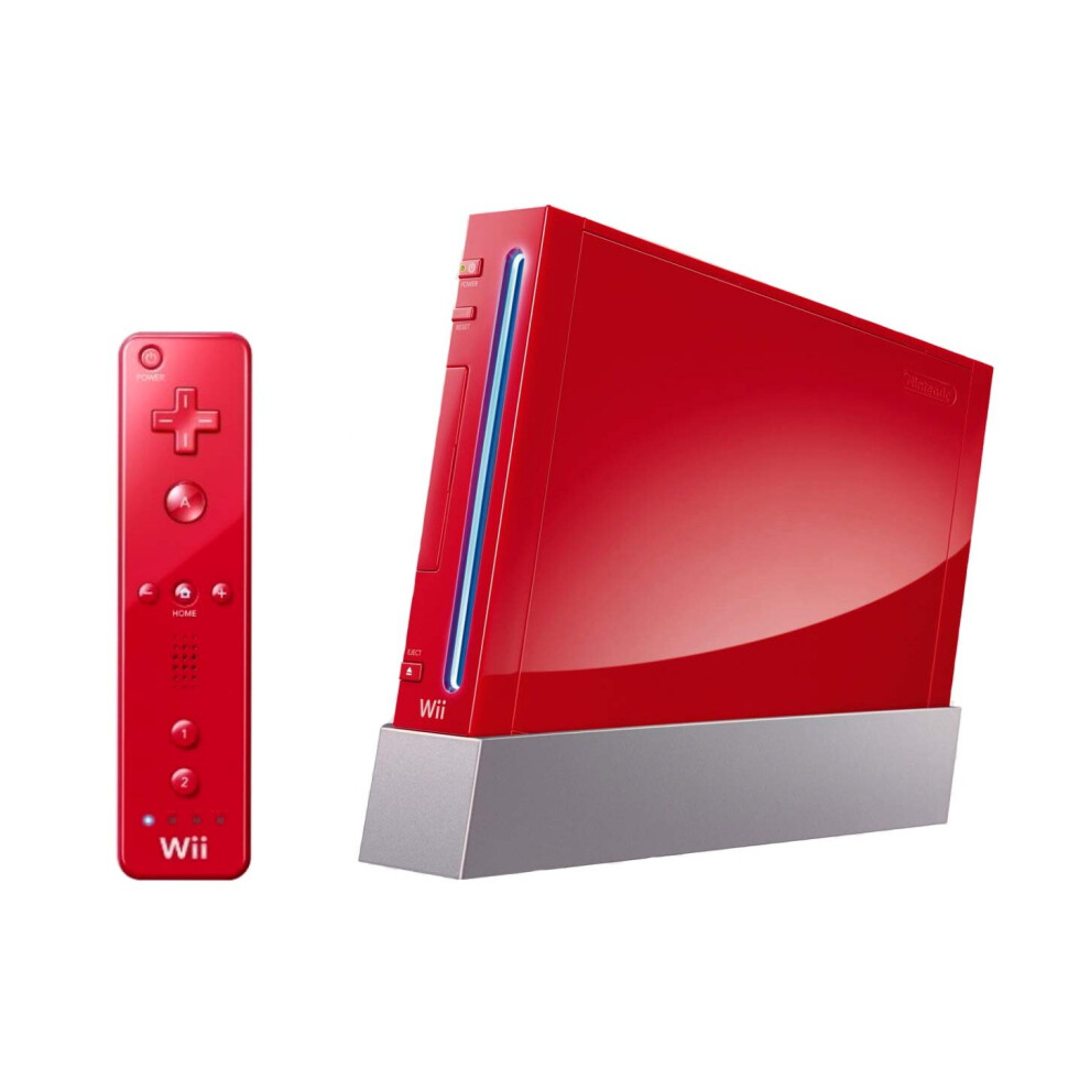 Nintendo Refurbished Wii Console (Red)