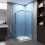 AICA (700x700mm) Corner Entry Shower Enclosure Walk in Door 2