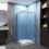 AICA (700x700mm) Corner Entry Shower Enclosure Walk in Door 3