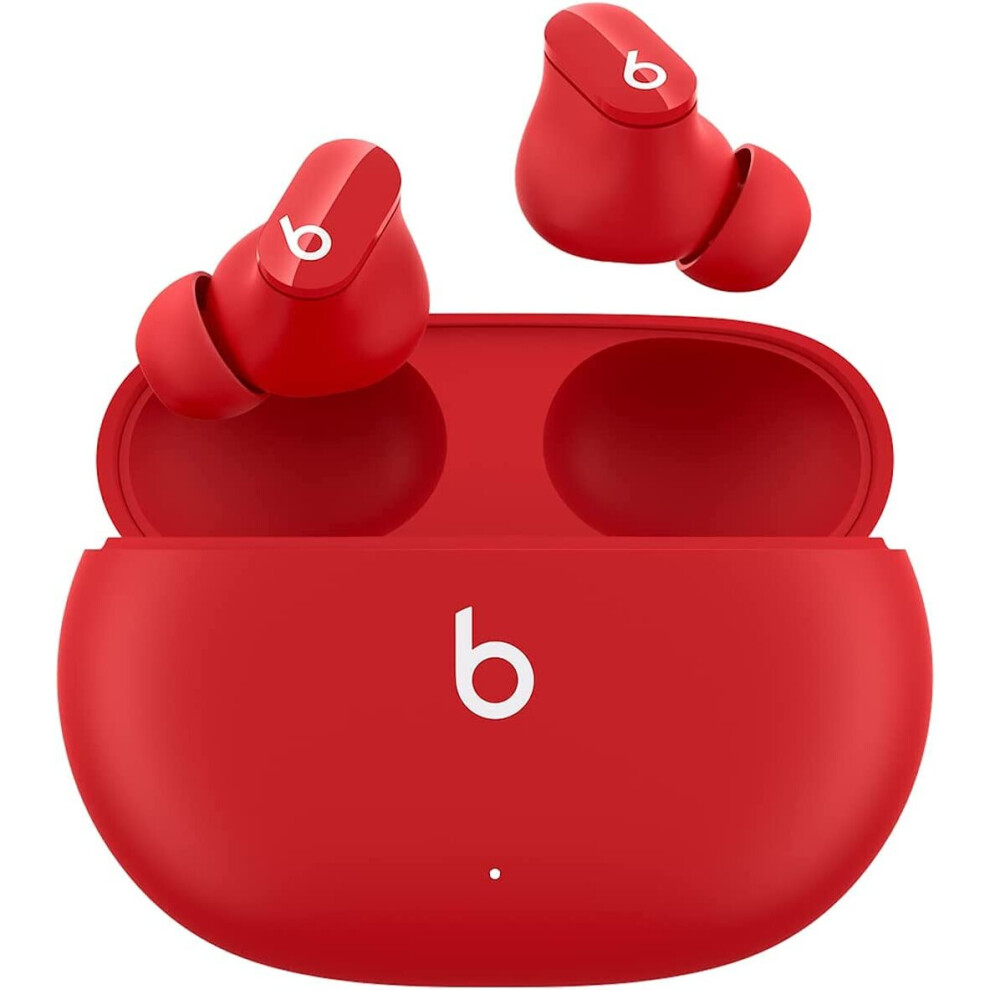 Beats By Dr. Dre Refurbished Beats Studio Buds Totally Wireless Noise Cancelling Earphones - Red
