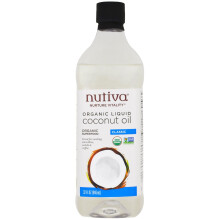 Nutiva, Bio-Flüssiges Kokosnussöl, 32 fl oz (946 ml)