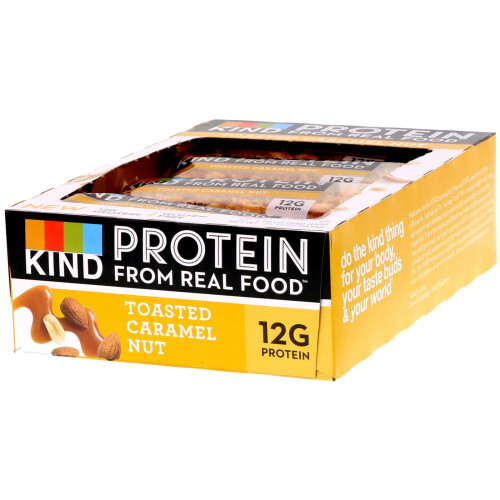 KIND Bars KIND Bars, Protein Bars, Toasted Caramel Nut, 12 Bars, 1.76 oz (50 g) Each