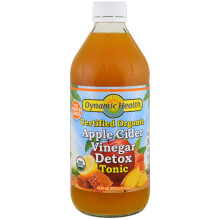 Dynamic Health, Apfelessig Entgiftungstonikum, 16 fl oz (473 ml)