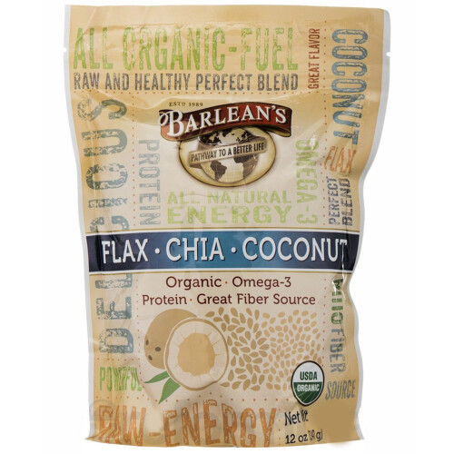 Barlean's, Mélange Lin-Chia-Noix de Coco, 12 oz (340 g)