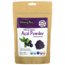 Wilderness Poets, Poudre de Baie d'Açaï Brésilienne Biologique, 3,5 oz (99 g)
