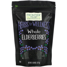 Frontier Co-op, Ganze Holunderbeeren, 8 oz (227 g)