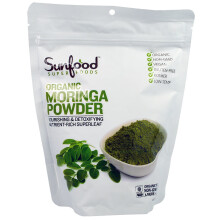 Sunfood, Bio Moringa-Pulver, 8 Unzen (227 g)