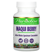 Paradise Herbs, Baie de Maqui, 60 Capsules Végétariennes
