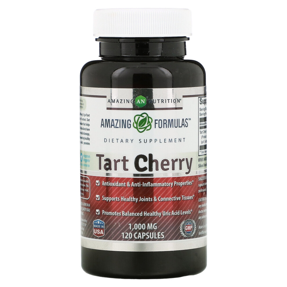Amazing Nutrition , Tart Cherry, 1,000 Mg, 120 Capsules