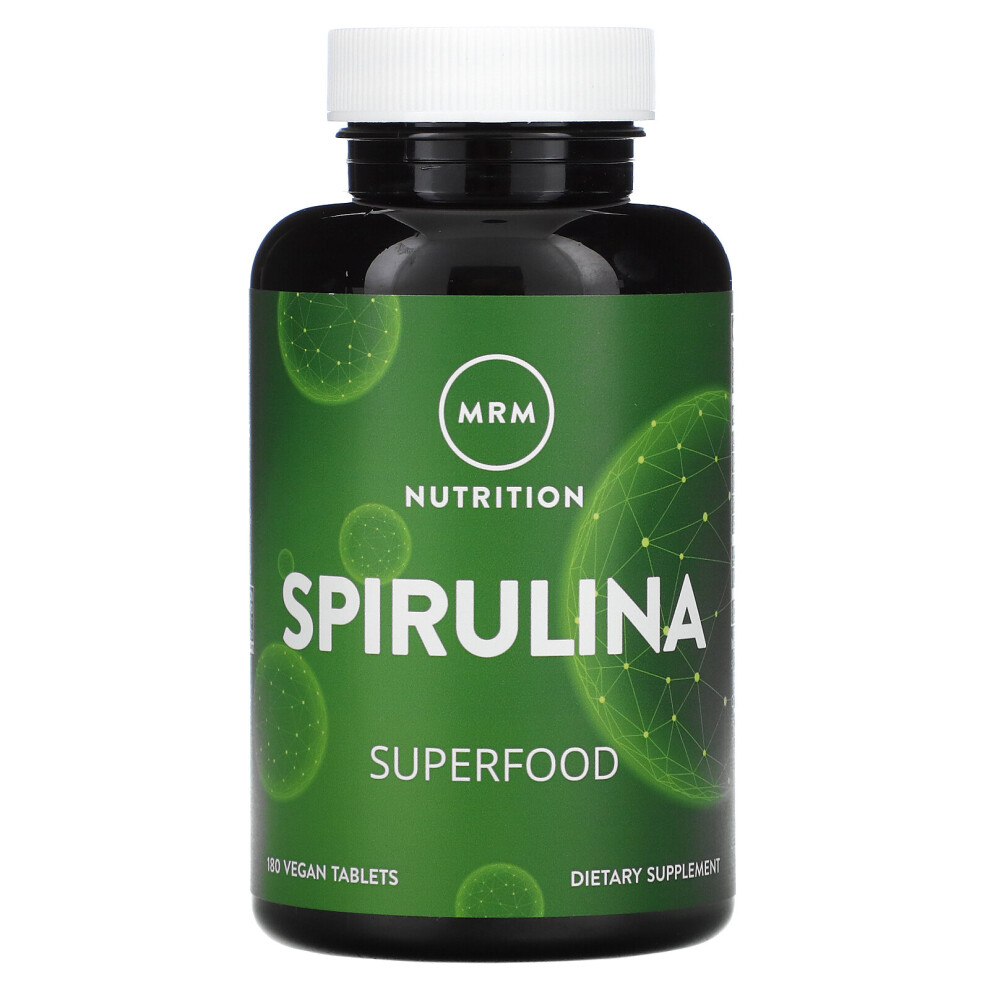 Mrm , Spirulina, 180 Vegan Tablets