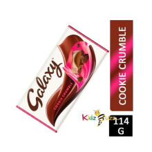 (Pack of 1) Galaxy Cookie Crumble Chocolate Bar of 114 g