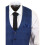 (36) Mens 3 Piece Blue Birdseye Check Classic Suit 6