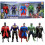 5pcs Avengers Hero Hulk Captain America Thanos Figures Super Toys Gifts 1