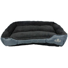 Dog Bed in Grey Faux Fur fleece XXLarge 67264