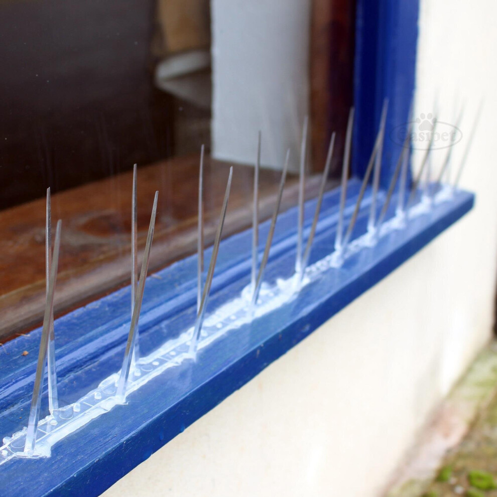 Bird or Pigeon deterrent Plastic Spikes x 5m 74238