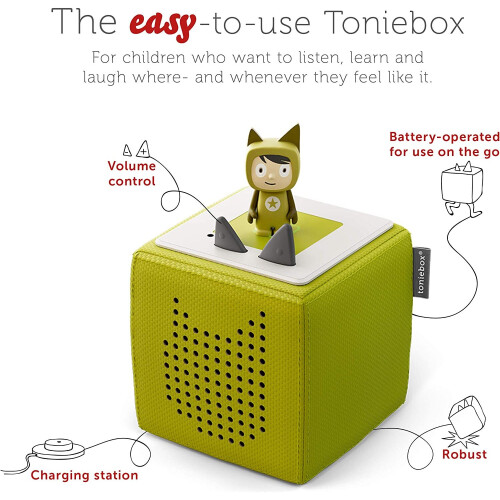 tonies Toniebox Starter Set incl 1 Creative Character, 1