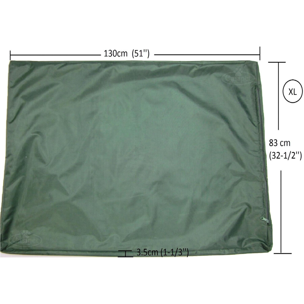 X-Large Waterproof Dog Bed Cover in Green